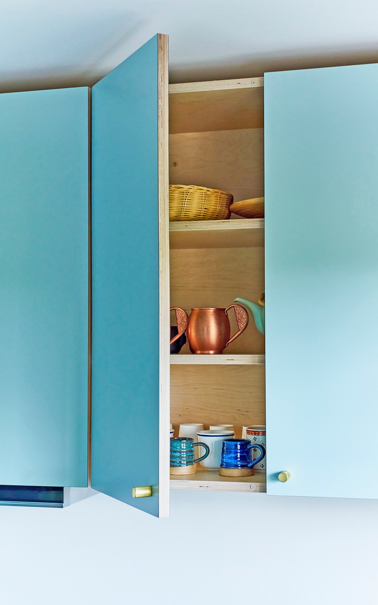 Küche mit Olivenholz