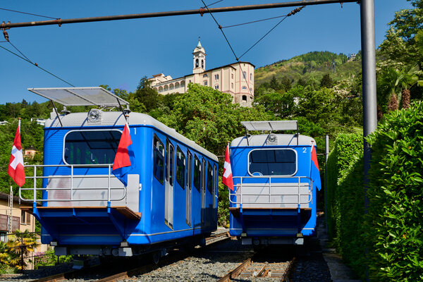 Standseilbahn Locarno Orselina 3