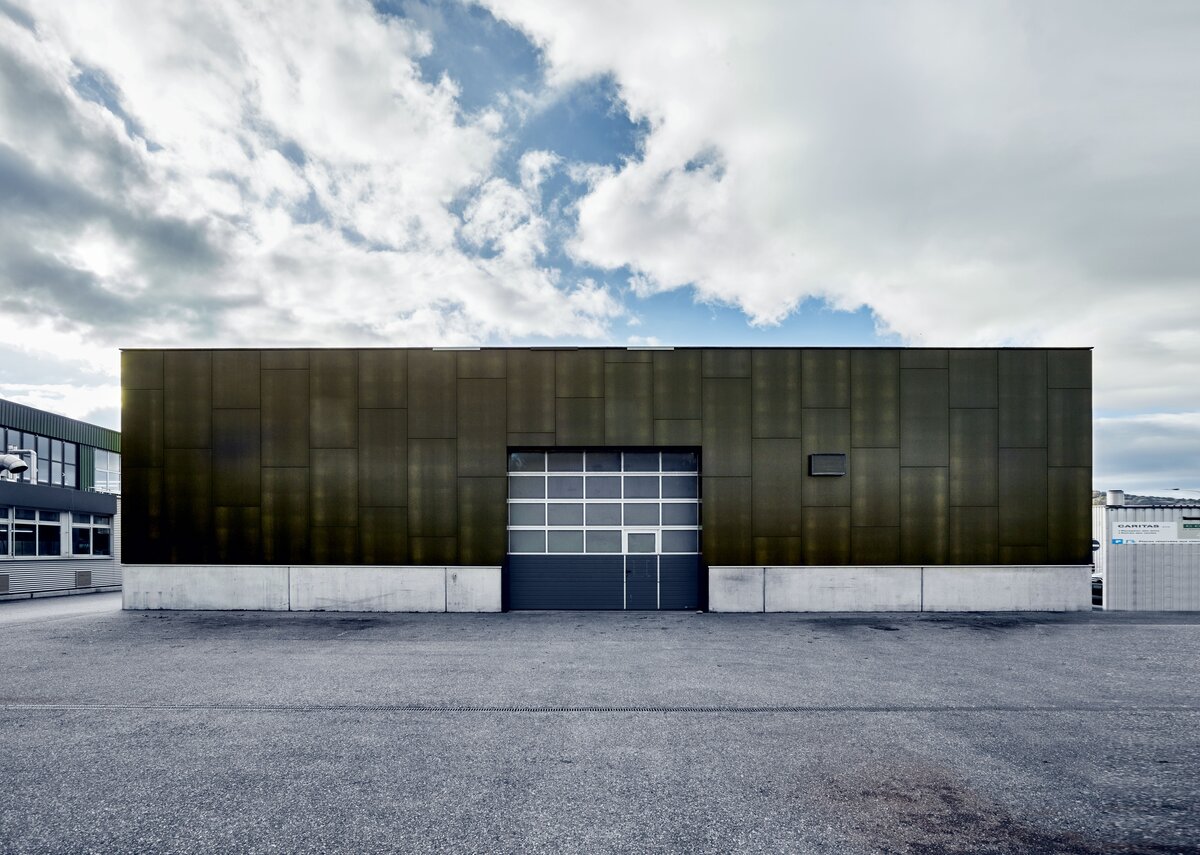 Fassade Industriegebäude 1