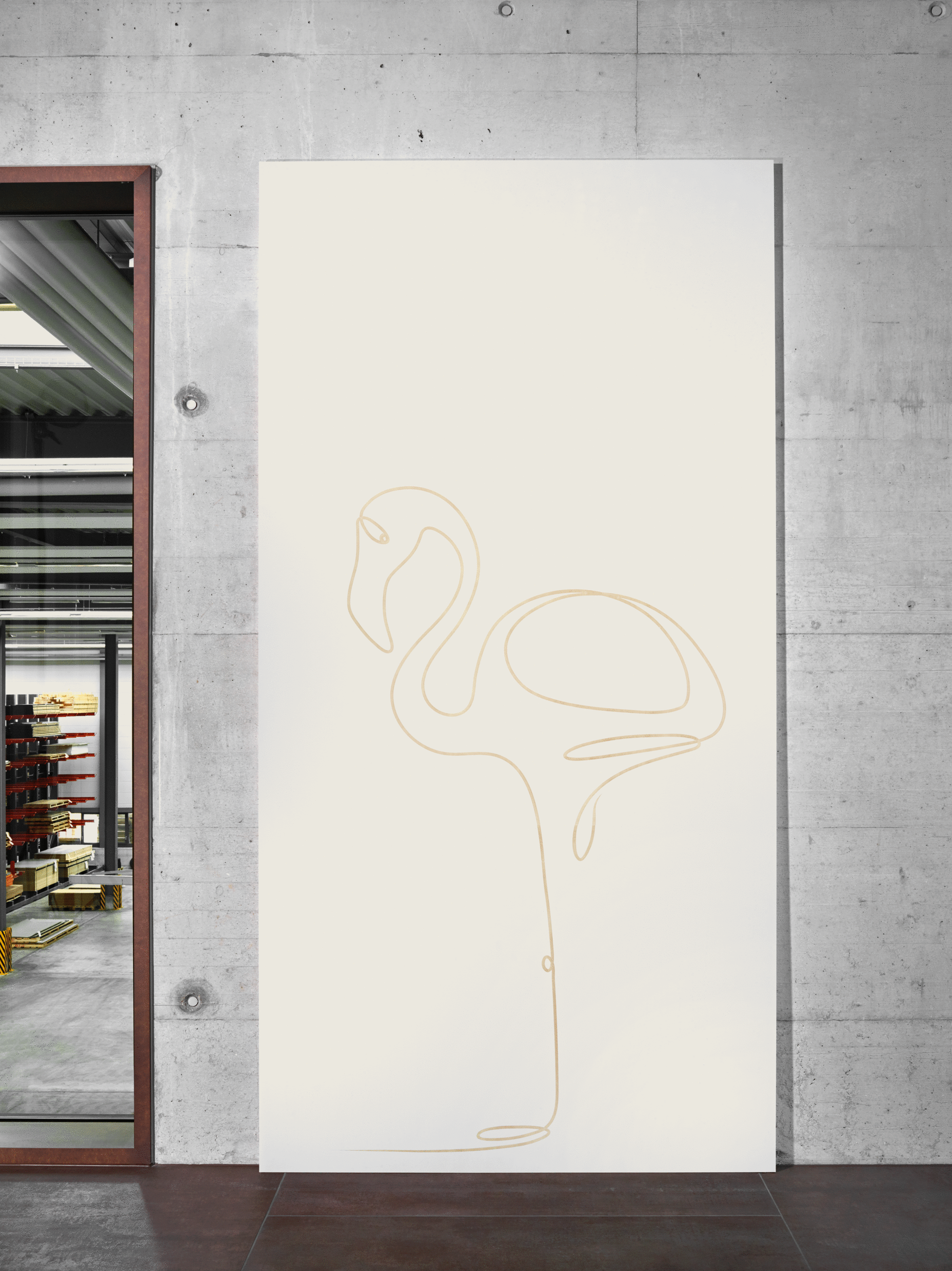4003 - Flamingo I Uni 306 AM I défonçage foncé